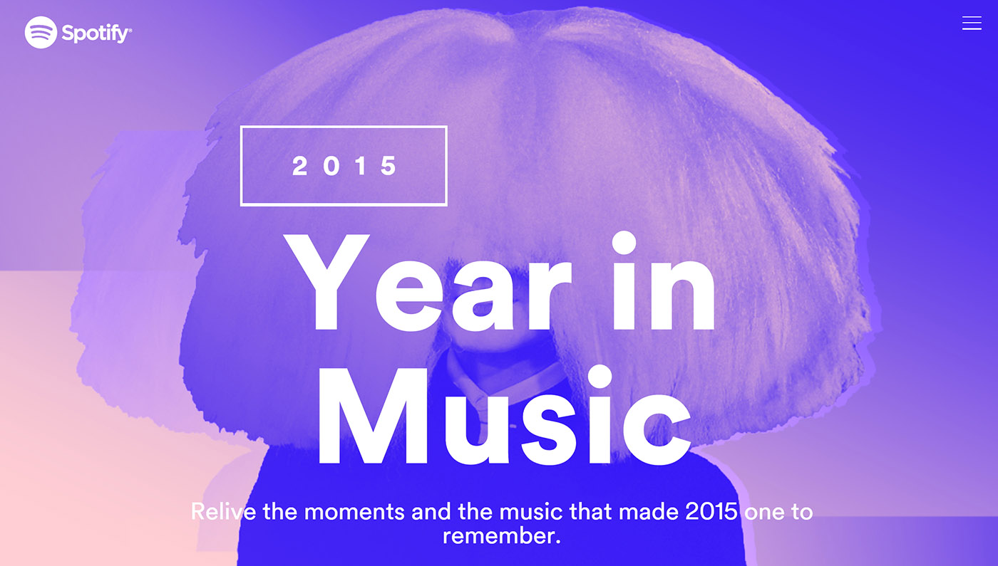 spotify year in music 2015