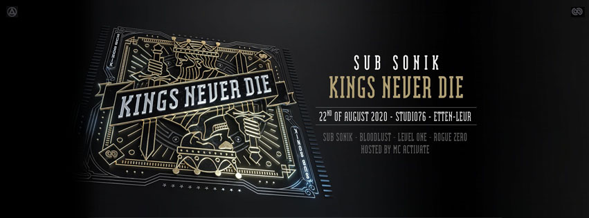 Recharged presents: Sub Sonik ‘Kings Never Die’