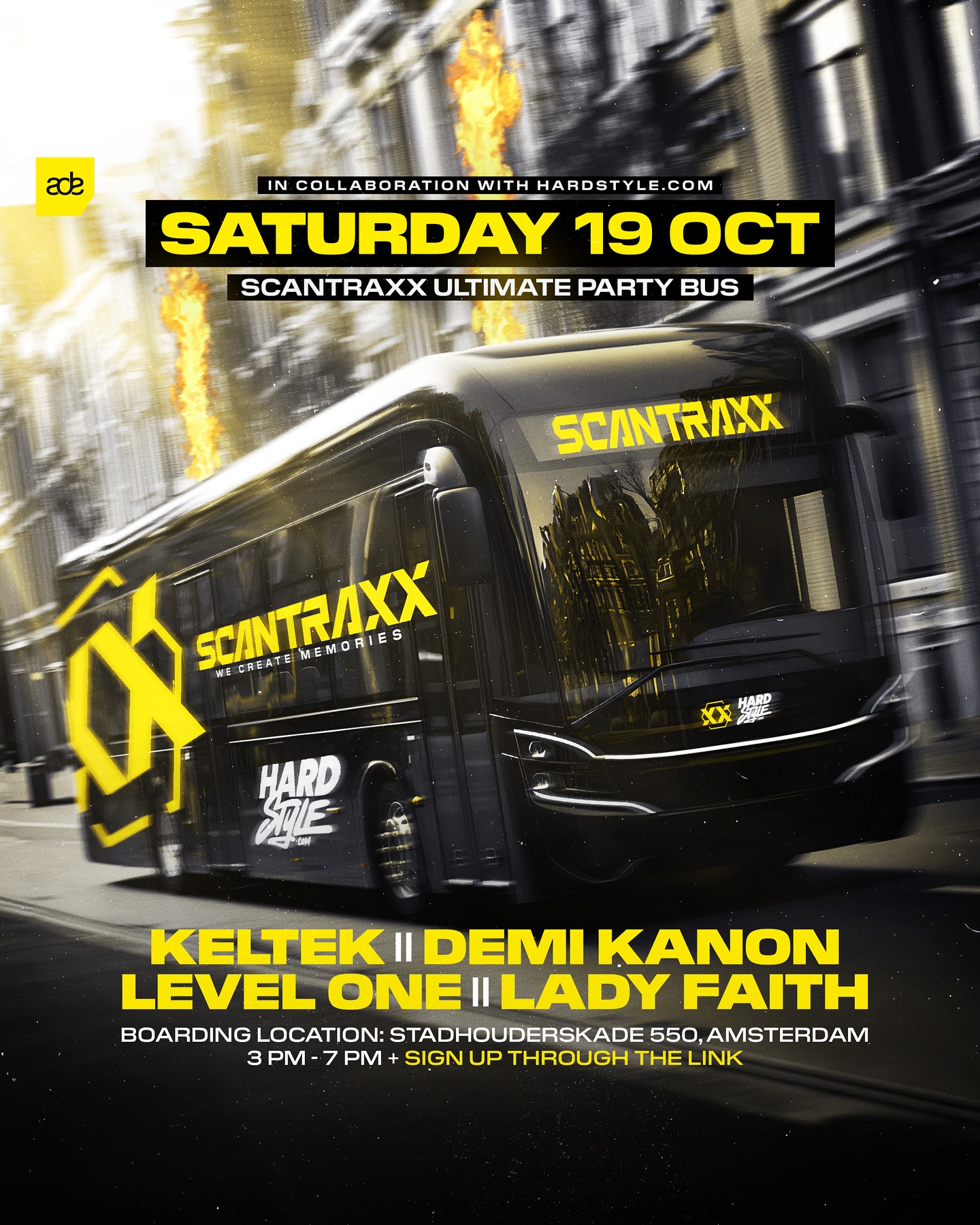 Scantraxx & Hardstyle.com ADE Bus 2024