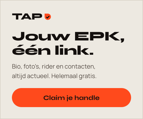 Tap.fm: jouw EPK in één link. Bio, foto's, rider en contacten, altijd actueel. Helemaal gratis.